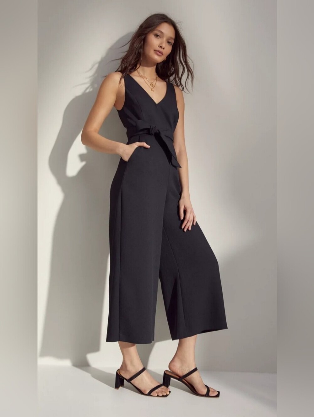 Aritzia Wilfred Jumpsuit Black Size 4